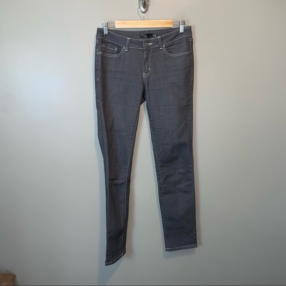 Prana Grey Straight Leg Jeans - Picture 1 of 5